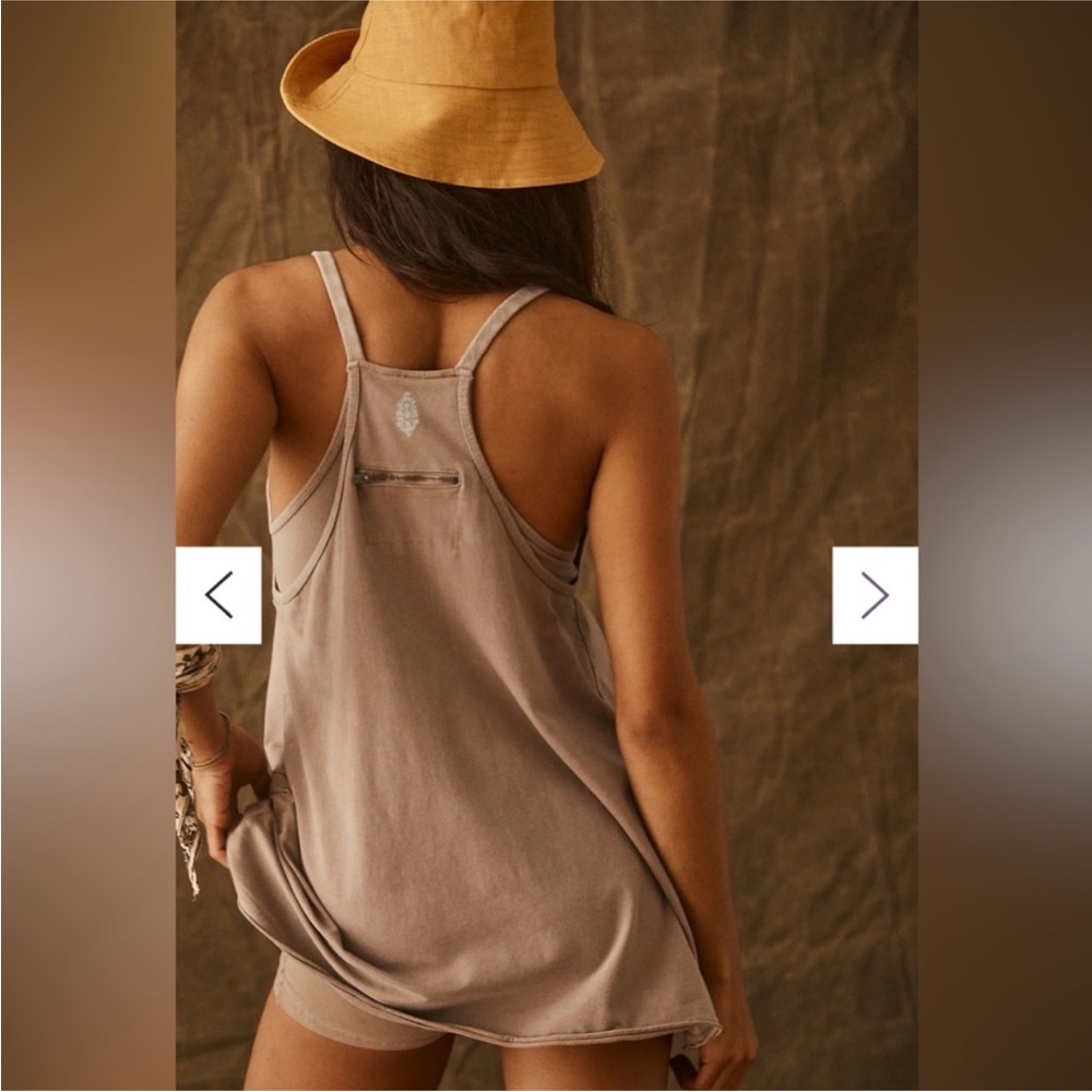 FP Movement by Free People Tan Mini Dress - Picture 2 of 11